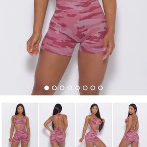 Bombshell Sportswear Hibiscus Fit Shorts